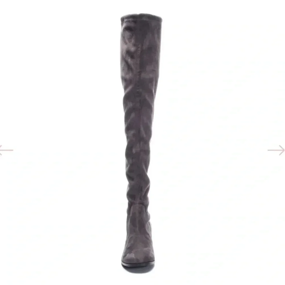 Chinese Laundry Mystical Over-The-Knee Boots Gunmetal - 6M